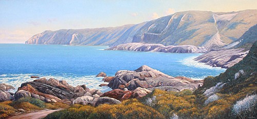 kerry nobbs torndirrup national park albany oil on canvas · GFL Fine Art · 2017-08-20 Kerry Nobbs comparable auction result: kerry nobbs torndirrup national park albany oil on canvas