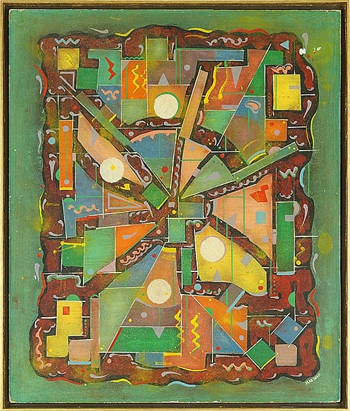George J. Marinko comparable auction result: george j marinko american 1908 1990 abstraction