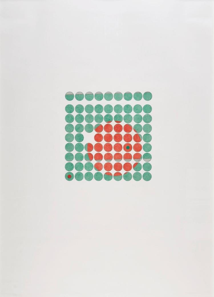 Tomma Abts comparable auction result: tomma abts untitled 1