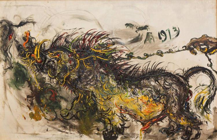 Kusama Affandi (1907-1990) sold by Venduehuis der Notarissen, lot 67 — auction record photograph