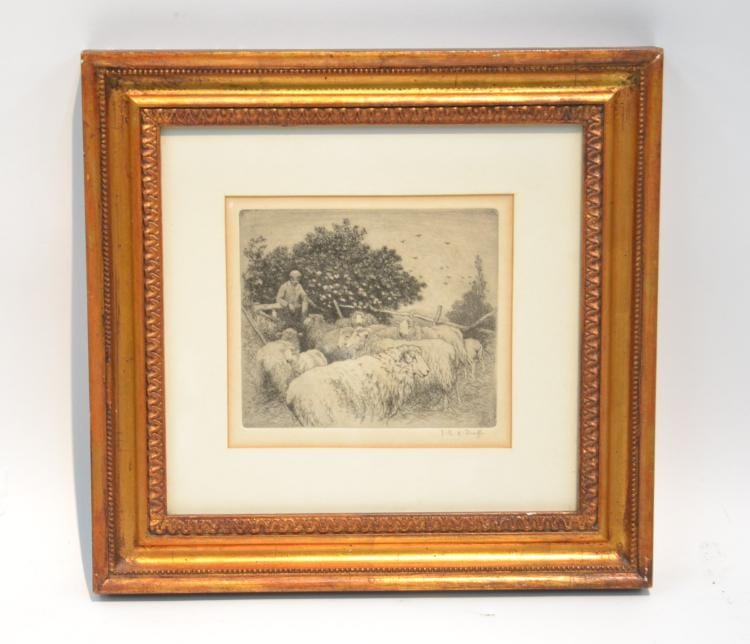 john robert keitley duff print of shephard · Echoes Antiques & Auction Gallery · 2017-08-29 John Robert Keitley Duff comparable auction result: john robert keitley duff print of shephard