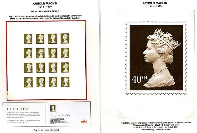 arnold machin his work his family collection of photographs ephemera · Corbitt Stamps Ltd · 2017-09-28 Arnold Machin comparable auction result: arnold machin his work his family collection of photographs ephemera