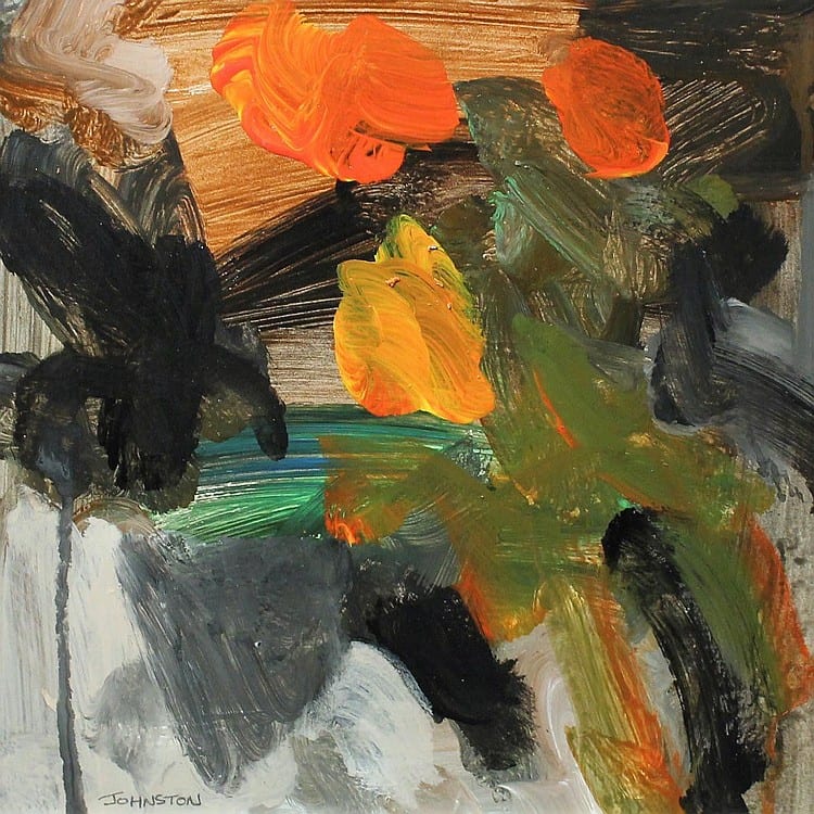 David Johnston comparable auction result: david johnston flower power