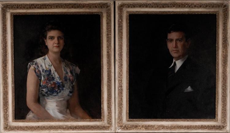 Henry R. Rittenberg comparable auction result: south carolina portraits by henry r rittenberg