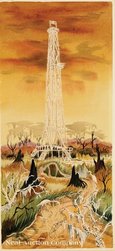 Ben Earl Looney comparable auction result: ben earl looney american louisiana 1904 1981