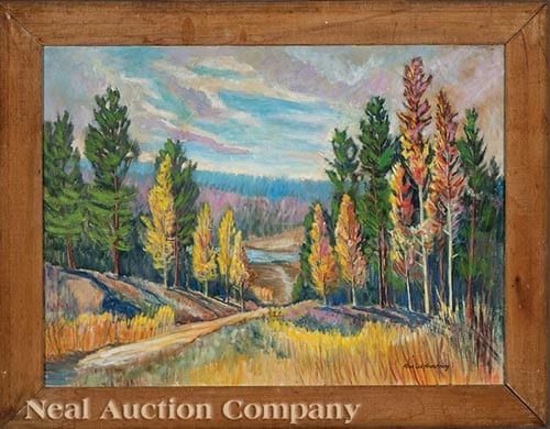 Amos Lee Armstrong comparable auction result: amos lee armstrong american louisiana 1899