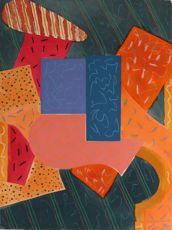 Sidney Guberman comparable auction result: sidney guberman b 1936 alamo two step w c