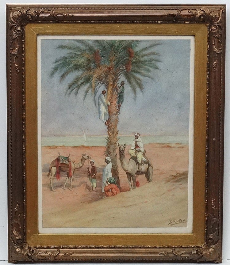 bruno richter 1872 1946 german watercolour · Claydon Auctioneers · 2017-09-08 Bruno Richter comparable auction result: bruno richter 1872 1946 german watercolour