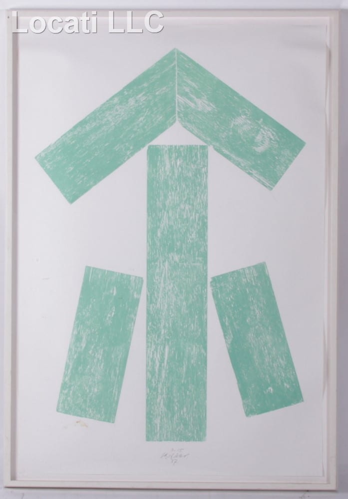 Carel Nicolaas Visser comparable auction result: carel nicolaas visser dutch 1928 2015 woodcut print