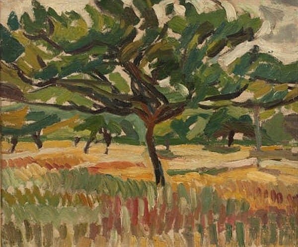 maurice albert loutreuil les abres a travers champs · Mallet Auction · 2017-09-28 Maurice Albert Loutreuil comparable auction result: maurice albert loutreuil les abres a travers champs