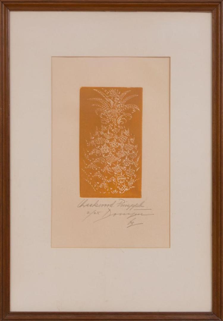 joseph domjan 1907 1992 cheekwood pineapple · STAIR · 2017-09-22 Joseph Domjan comparable auction result: joseph domjan 1907 1992 cheekwood pineapple