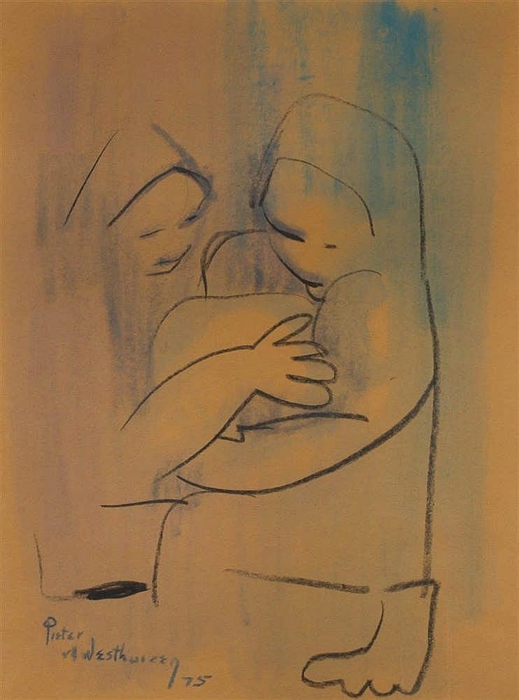 Pieter  van der Westhuizen comparable auction result: pieter van der westhuizen mother and child