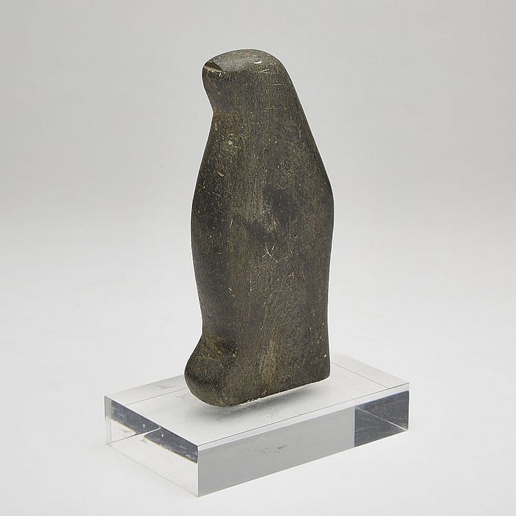 Andy Miki comparable auction result: andy miki 1918 1983 polar bear stone 6 5 x 3 x 1 5 16 5 x 7 6 x 3 8 cm