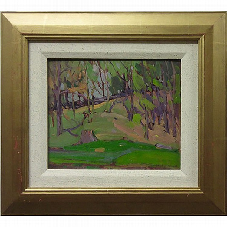 dewitt drake canadian 1884 1979 saplings oil on panel estate stamped signature lower right titled to label verso inventory 339 9 x 10 5 22 9 x 26 7 cm · Waddington's · 2017-10-05 Dewitt Drake comparable auction result: dewitt drake canadian 1884 1979 saplings oil on panel estate stamped signature lower right titled to label verso inventory 339 9 x 10 5 22 9 x 26 7 cm