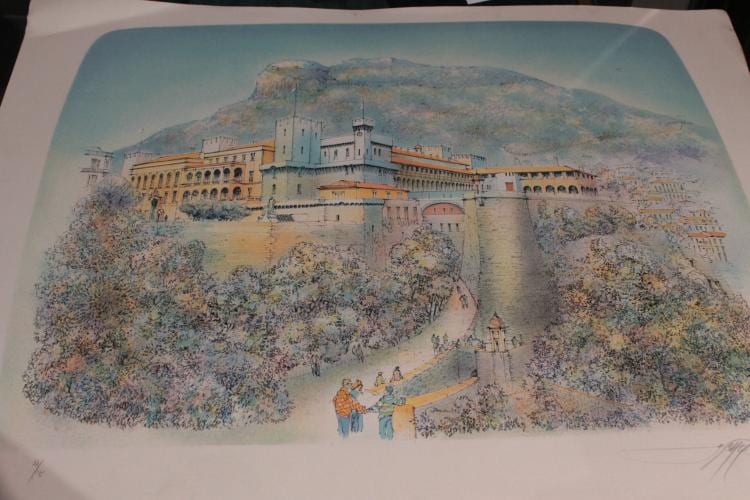 Hubert Clérissi comparable auction result: ecole des ann es 50