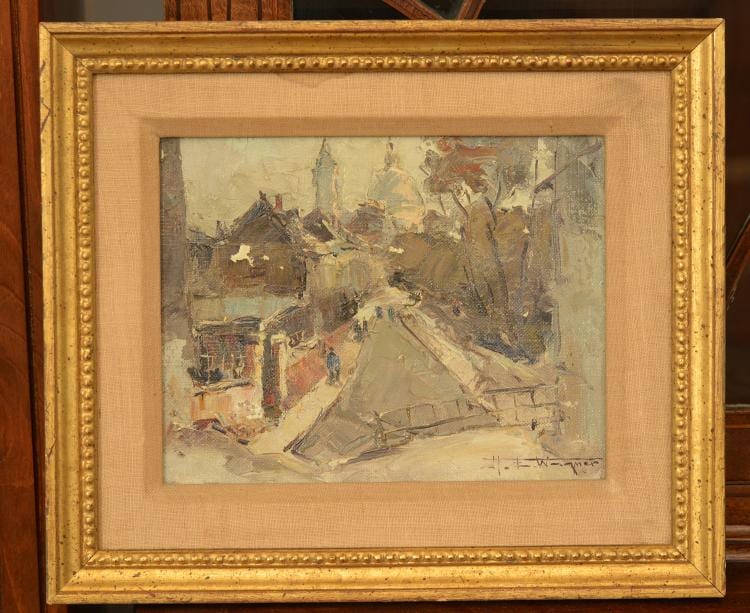 Hermann Edouard Wagner comparable auction result: hermann edouard wagner painting