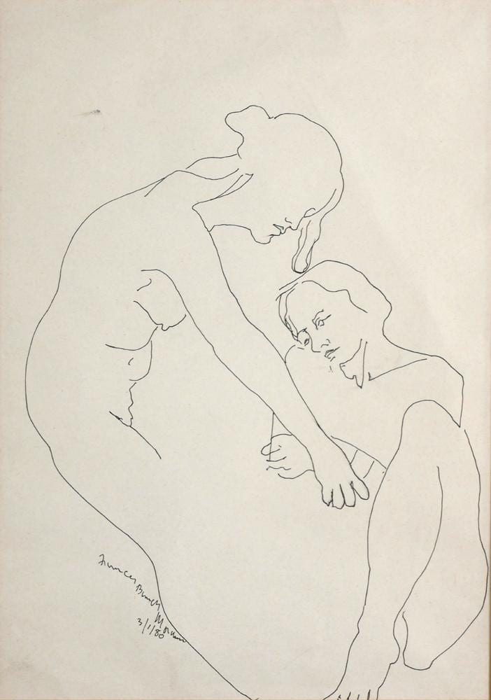 frances bunch moran 1928 2002 artist and model 1980 · Whyte's · 2017-10-23 Frances Bunch Moran comparable auction result: frances bunch moran 1928 2002 artist and model 1980