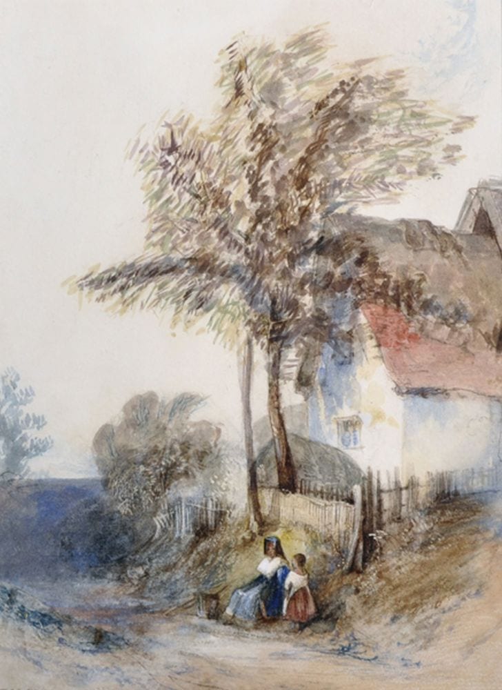 Thomas Colman Dibdin comparable auction result: thomas robert colman dibdin 1810 1893 british resting by the wayside watercolour signed and dated 1887 12 5 x 9