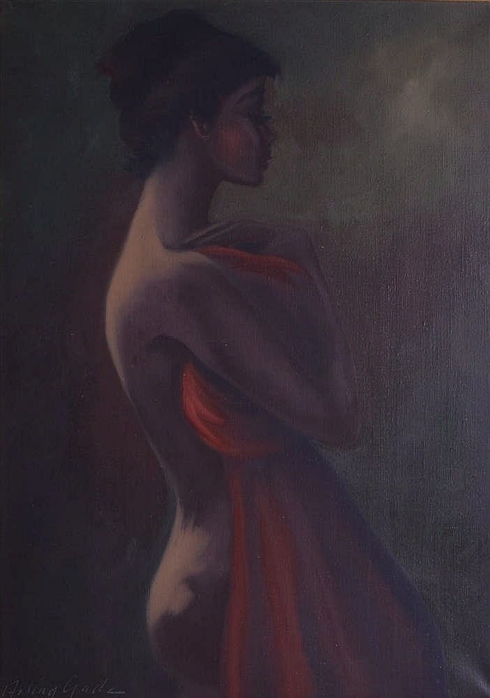 arling gade 1920 1911 oil on canvas semi clad female signed 56 cm x 4 · Hannam's Auctioneers · 2017-10-06 Arling Gade comparable auction result: arling gade 1920 1911 oil on canvas semi clad female signed 56 cm x 4