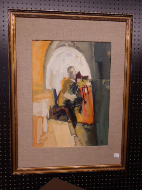 Paul Ripley Jenkins comparable auction result: paul ripley jenkins oil painting