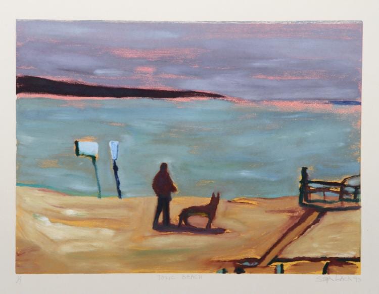 stephen lack toxic beach etching · RoGallery · 2017-10-19 Stephen Lack comparable auction result: stephen lack toxic beach etching