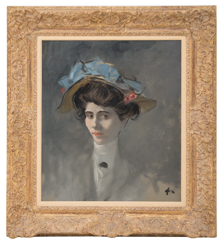 Jean (1753) Louis comparable auction result: jean louis forain tete de femme