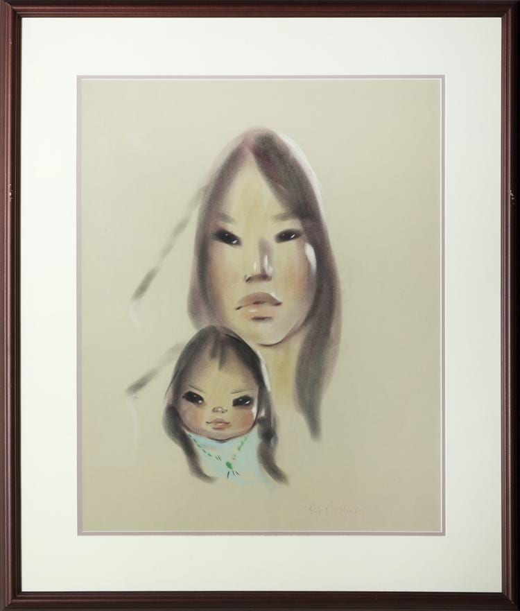 Gerda Christofferson comparable auction result: gerda christofferson untitled