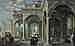 Dirck van Delen comparable auction result: dirck van delen heusden 1604 05 1671 an architectural capriccio with figures promenading and boys arguing