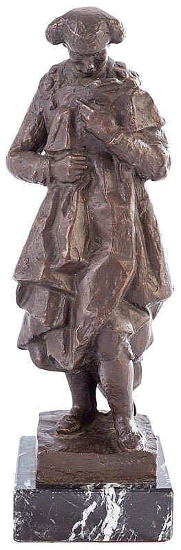 Vicente Navarro y Romero comparable auction result: vicente navarro romero chamaco a bronze figure