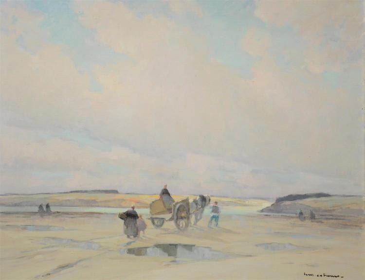 Henry Maurice Cahours comparable auction result: henry maurice cahours french 1889 1974 beach scene with horse and wagon o c signed lower right 25 3 4 x 32 in a 33 3 4 x 4