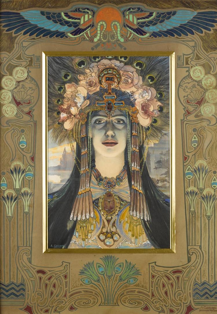 Adolphe Cossard comparable auction result: adolphe cossard salambo