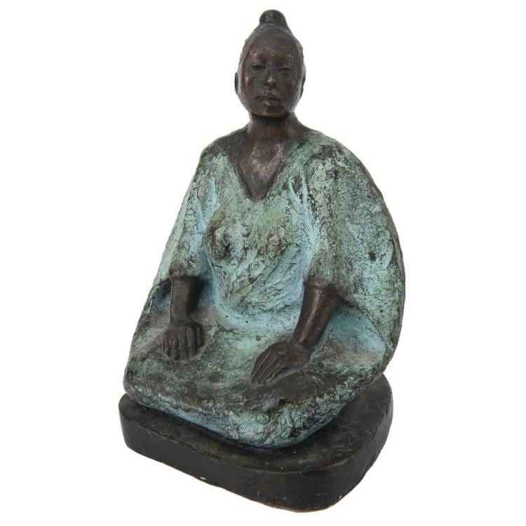 Salvador Jaramillo comparable auction result: salvador jaramillo untitled signed and dated 93 bronze sculpture vii xv on marble base 14 x 10 x 8 cm 5 5 x 3 9 x 3 1 inches