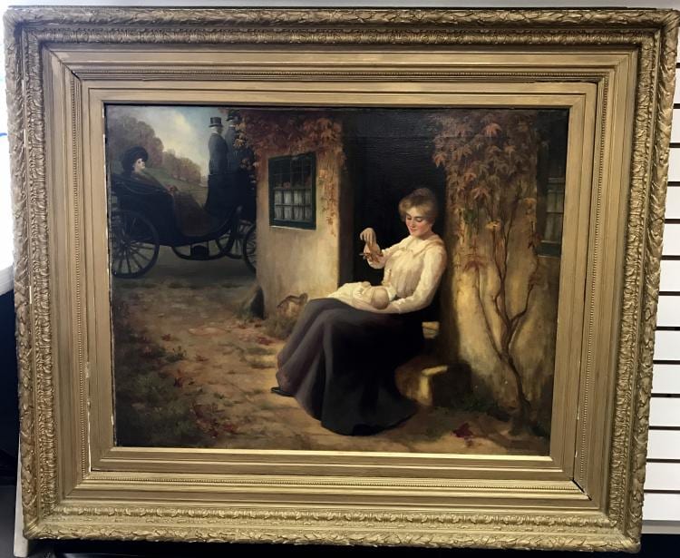 Samuel Edmund Waller comparable auction result: samuel edmund waller oil on canvas