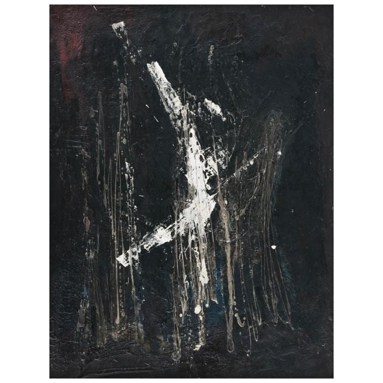 fernando garc a ponce negro y blanco 1961 signed on the reverse oil on masonite 70 5 x 53 5 cm 27 7 x 21 inches · Morton Subastas · 2017-10-26 Fernando García Ponce comparable auction result: fernando garc a ponce negro y blanco 1961 signed on the reverse oil on masonite 70 5 x 53 5 cm 27 7 x 21 inches