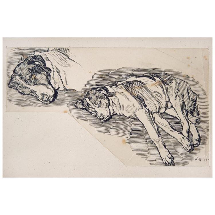 julio ruelas perros signed j r and dated 96 ink on paper 12 5 x 21 cm 4 9 x 8 2 inches with certificate · Morton Subastas · 2017-10-26 Julio Ruelas comparable auction result: julio ruelas perros signed j r and dated 96 ink on paper 12 5 x 21 cm 4 9 x 8 2 inches with certificate
