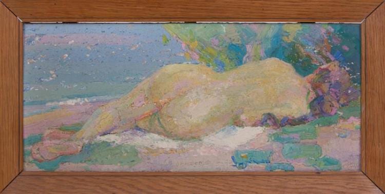 Abraham Hermanjat comparable auction result: abraham hermanjat 1862 1932 nude