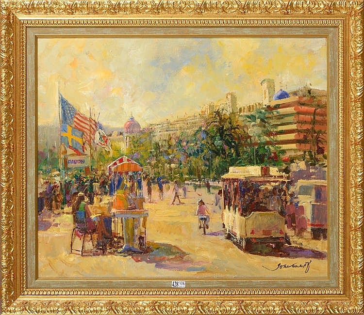 Joan (1936) Marti comparable auction result: huile sur toile cannes sign en bas droite joan marti ainsi qu au dos
