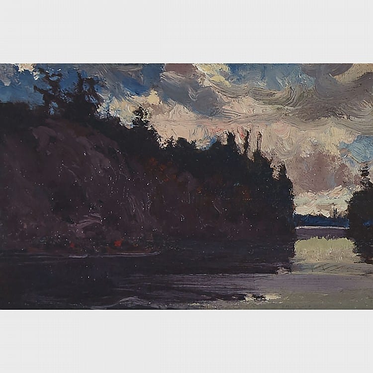James Edward Hervey Macdonald comparable auction result: james edward hervey macdonald o s a r c a georgian bay circa 1914 1915 oil on panel 4 ins x 6 ins 10 2 cms x 15 2 cms