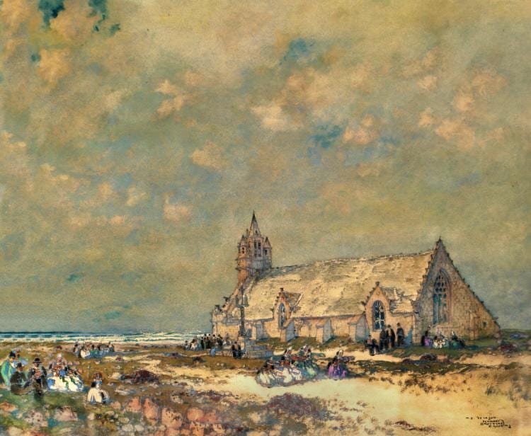 ernest pierre guerin 1887 1952 notre dame de la joie penmarch brittany · Montefiore Auction House · 2017-11-21 Ernest Pierre Guerin comparable auction result: ernest pierre guerin 1887 1952 notre dame de la joie penmarch brittany