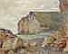 Claude Monet (1840-1926) - Falaises des Petites-Dalles comparable sale