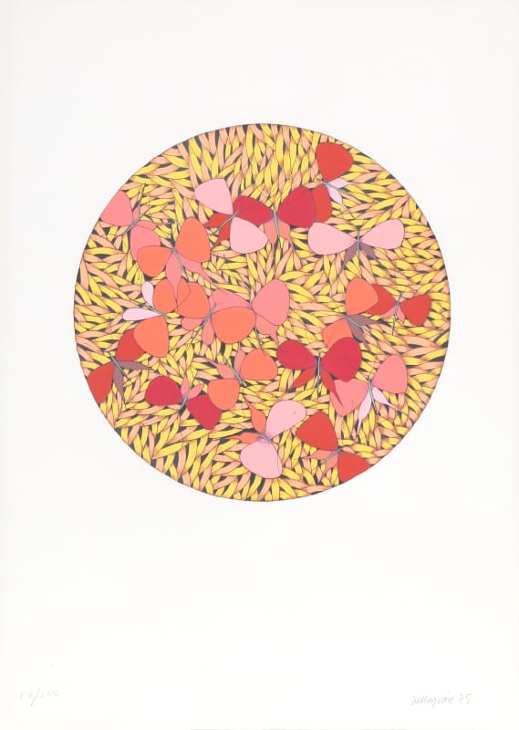 Armando Villagran comparable auction result: armando villagran mariposas screenprint
