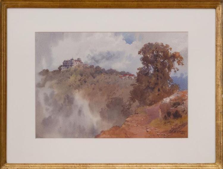 Charles Nathaniel Worsley comparable auction result: charles nathaniel worsley 1850 1923 viceroyal lodge sirula