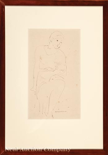 Anne Goldthwaite comparable auction result: anne goldthwaite american alabama 1869 1944