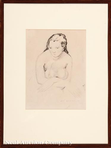 Anne Goldthwaite comparable auction result: anne goldthwaite american alabama 1869 1944