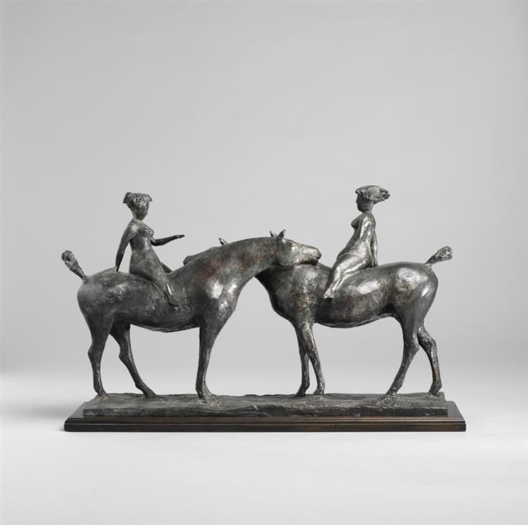 Olivia Musgrave comparable auction result: olivia musgrave b 1958 two amazons