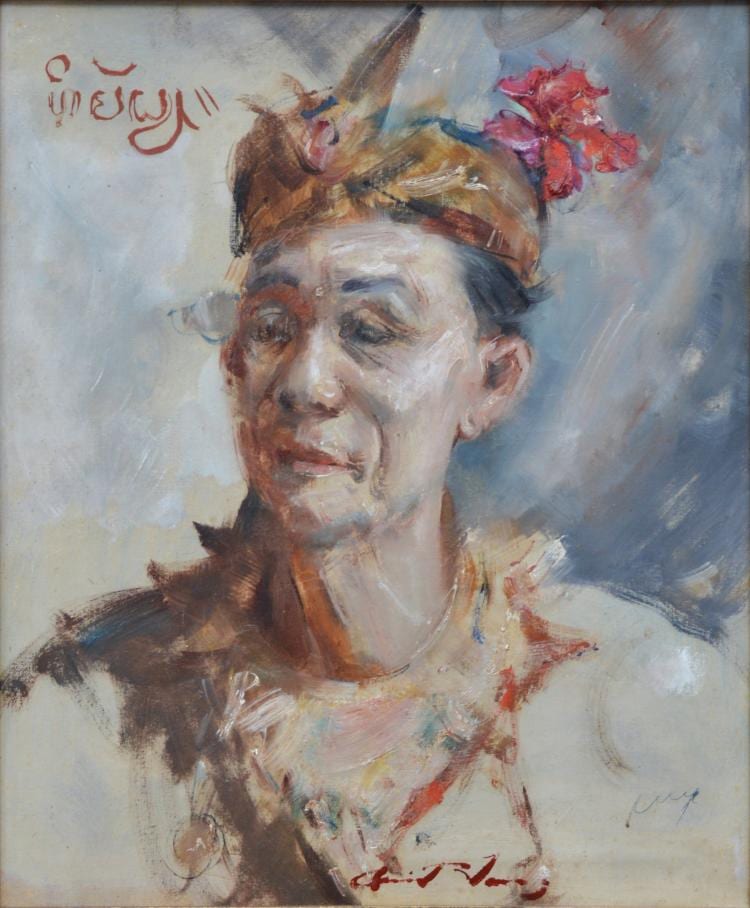 Antonio Blanco | Balinese Figure comparable sale