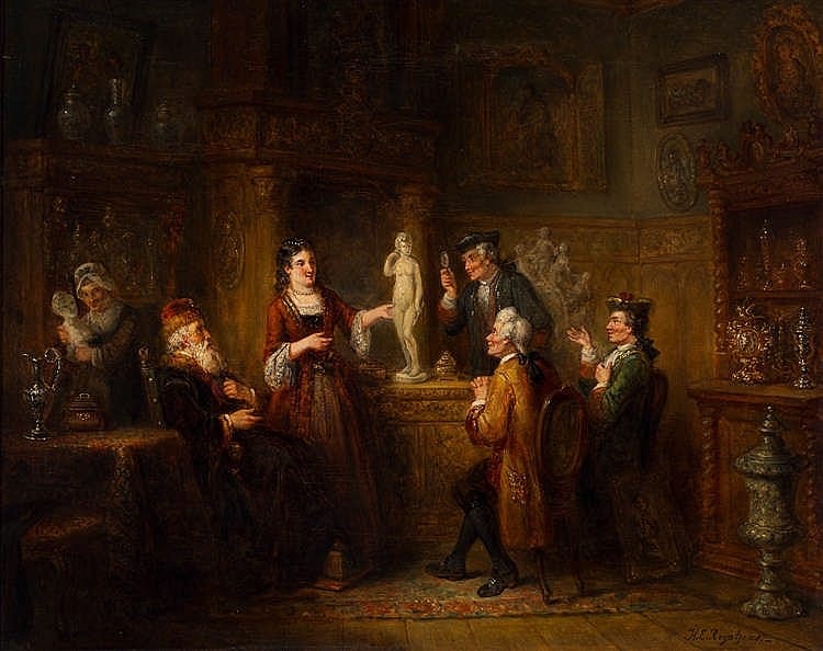 Henricus Engelbertus Reijntjens comparable auction result: henricus engelbertus reijntjens amsterdam 1817 1900