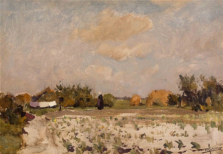Hendrik Willebrord Jansen comparable auction result: hendrik willebrord jansen nijmegen 1855 zeist 1908