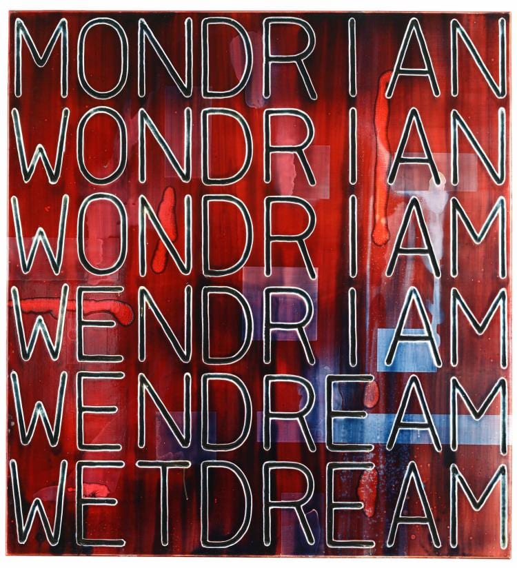 Graham Gillmore comparable auction result: graham gillmore 1963 mondrian wetdream 2002