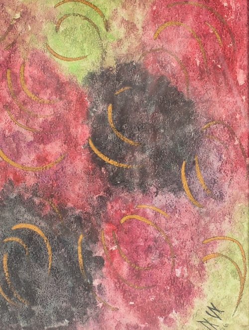 Nell Walden comparable auction result: nell walden swedish 1887 1975 abstract in colours signed and dated 1966 bodycolour 46cm x 33 5cm